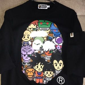 BAPE x Dragon Ball Z Crewneck